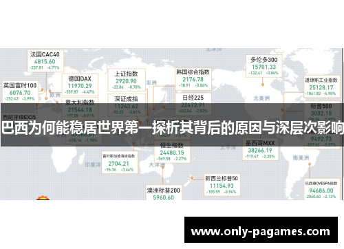 巴西为何能稳居世界第一探析其背后的原因与深层次影响