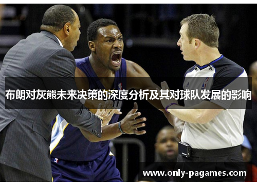 布朗对灰熊未来决策的深度分析及其对球队发展的影响